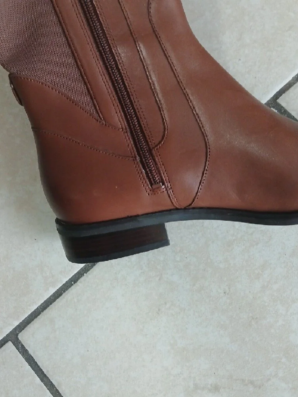 COLE HANN Womens Size 9 Tall Brown Over-the-Knee Riding Boots NWOB